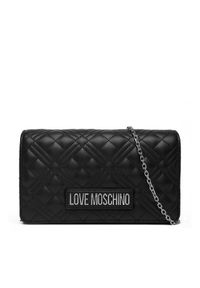 Love Moschino - Torebka LOVE MOSCHINO. Kolor: czarny