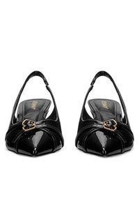 Jenny - JENNY Czółenka LH24013-2 Czarny. Kolor: czarny. Materiał: syntetyk, materiał #5