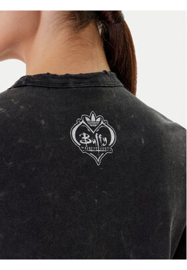 Adidas - adidas T-Shirt 20th Century Fox Disney JX1278 Czarny Regular Fit. Kolor: czarny. Materiał: bawełna. Wzór: motyw z bajki