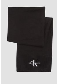 Calvin Klein - CALVIN KLEIN Zestaw męski czapka i szalik w kolorze czarnym. Kolor: czarny #4