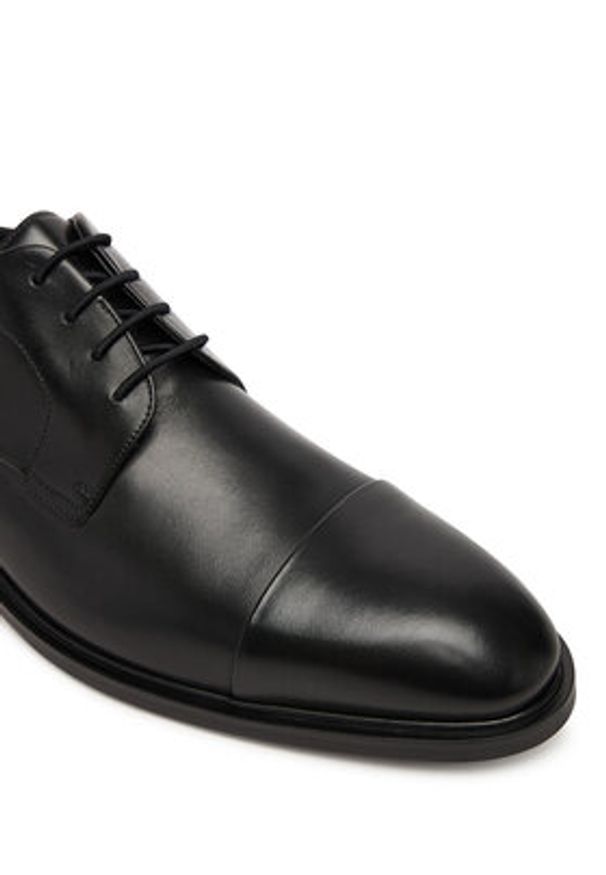 BOSS Półbuty P-Winslow 50555947 Czarny. Kolor: czarny. Materiał: skóra