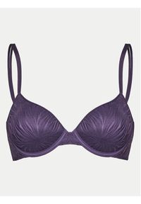 Calvin Klein Underwear Biustonosz z fiszbiną 000QF6875E Fioletowy. Kolor: fioletowy. Materiał: syntetyk #4