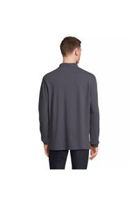 SOL'S - Koszulka polo z długim rękawem Sol's Pacific. Typ kołnierza: polo. Kolor: szary. Długość rękawa: długi rękaw. Długość: długie #2