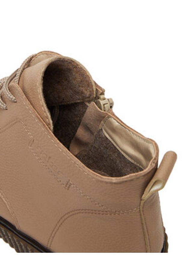 Rieker Trzewiki Y4304-20 Beżowy. Kolor: beżowy. Materiał: skóra