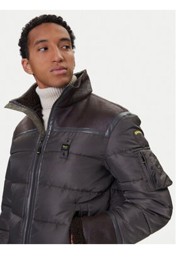 Blauer Kurtka zimowa ORGAN 25WBLUC02028 Zielony Regular Fit. Kolor: zielony. Materiał: syntetyk. Sezon: zima