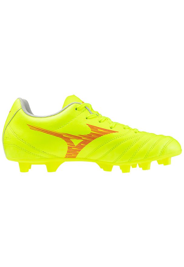Dziecięce buty piłkarskie Mizuno Monarcida Neo III Select AG. Kolor: żółty, czerwony, wielokolorowy, różowy. Sport: piłka nożna