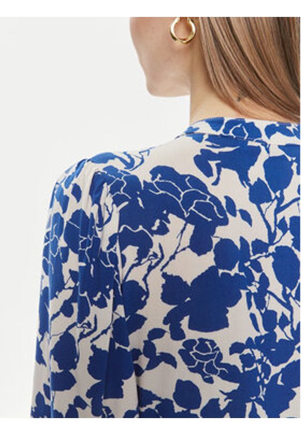 only - ONLY Sukienka koszulowa Milana 15308233 Granatowy Loose Fit. Kolor: niebieski. Materiał: wiskoza. Typ sukienki: koszulowe