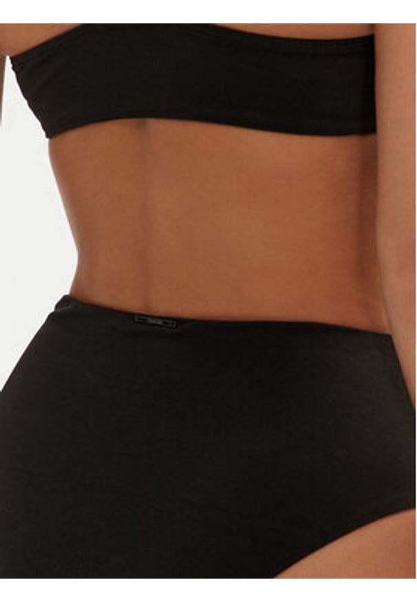 Calvin Klein Swimwear Dół od bikini KW0KW02739 Czarny. Kolor: czarny. Materiał: syntetyk