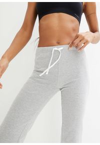bonprix - Spodnie rybaczki z bawełny ze stretchem (2 pary). Kolor: czarny. Materiał: bawełna. Styl: sportowy #2