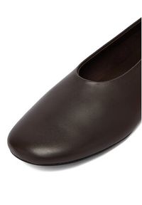 Gino Rossi - GINO ROSSI Baleriny EO-V2198-73 Brązowy. Kolor: brązowy. Materiał: skóra #6