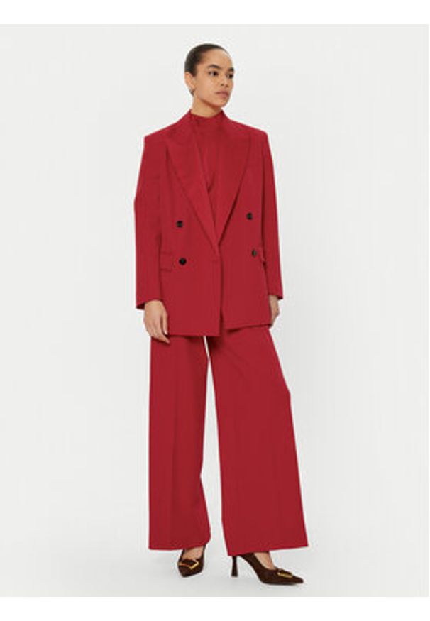 MAX&Co. Marynarka 2516041011200 Czerwony Regular Fit. Kolor: czerwony. Materiał: syntetyk