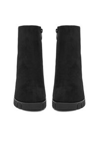 DeeZee Botki HX16041A-139 Czarny. Kolor: czarny. Materiał: materiał #2