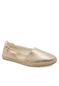 Jenny Fairy Espadryle KAYLA WSK1609-05 Złoty. Kolor: złoty. Materiał: materiał