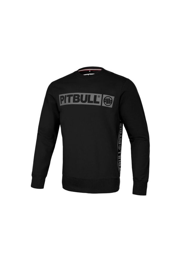 PITBULL - Bluza męska Pitbull French Terry Albion. Kolor: czarny