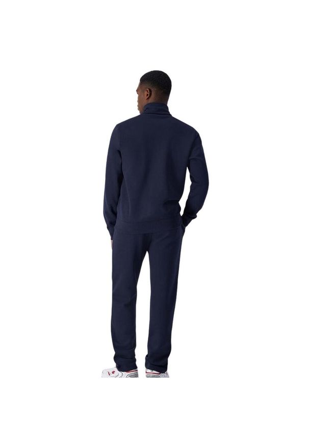Champion - Dres Męski 220288 KK001. Kolor: niebieski. Materiał: dresówka