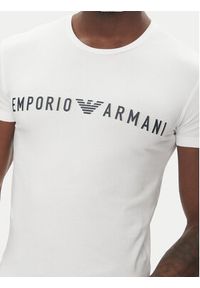 Emporio Armani Underwear T-Shirt EM000375 AF10772 U0002 Biały Slim Fit. Kolor: biały. Materiał: bawełna #4