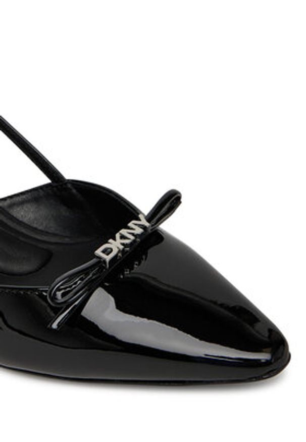 DKNY Sandały K1568500 Czarny. Kolor: czarny. Materiał: skóra