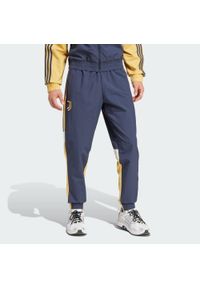 Adidas - Spodnie dresowe Juventus Seasonal. Kolor: fioletowy. Materiał: dresówka. Sport: piłka nożna