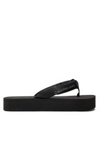 Calvin Klein Jeans Japonki Beach Sandal Flatform Padded Ny YW0YW01400 Czarny. Kolor: czarny #1