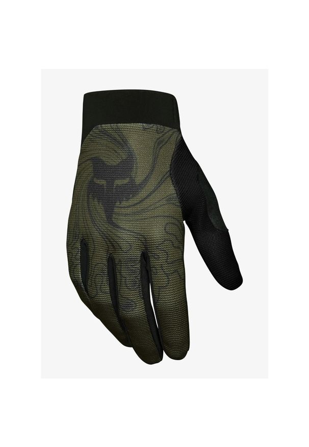 FOX - Rękawiczki rowerowe męskie Fox Ranger Glove Frequency. Kolor: zielony. Sport: kolarstwo