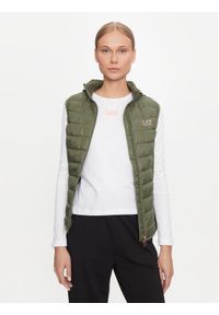 EA7 Emporio Armani Bezrękawnik 6DTQ06 TNGPZ Khaki Regular Fit. Kolor: brązowy. Materiał: syntetyk. Długość rękawa: bez rękawów #1