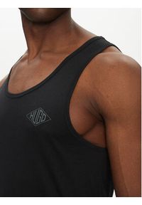 Hugo - HUGO Tank top Jo 50540080 Czarny Regular Fit. Kolor: czarny. Materiał: bawełna