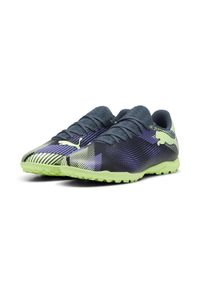 Puma - Buty piłkarskie FUTURE 7 PLAY TT PUMA. Kolor: biały, wielokolorowy, fioletowy, szary. Materiał: materiał, syntetyk. Szerokość cholewki: normalna. Sport: piłka nożna