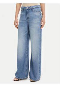 Guess Jeans Jeansy Pantalone bellflower Niebieski Regular Fit. Kolor: niebieski #1