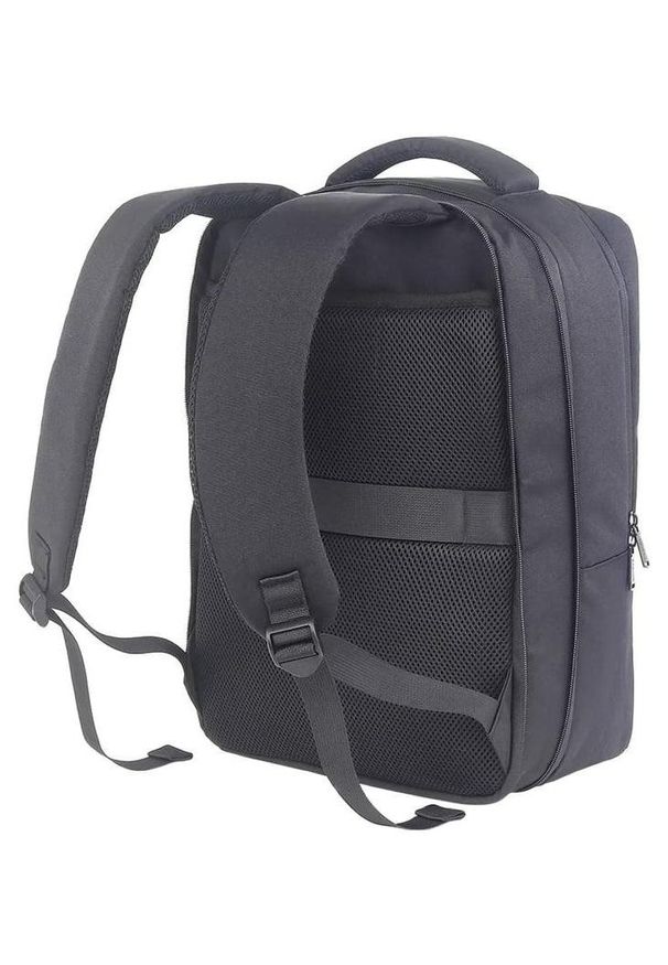 CANYON - Plecak Canyon BPE-5 15.6'' szary. Kolor: szary. Materiał: materiał. Wzór: paski. Styl: elegancki, casual