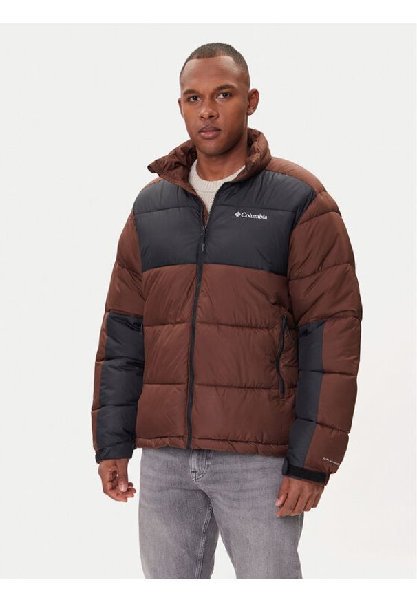 columbia - Columbia Kurtka zimowa Pike Lake™ II 2050941 Brązowy Regular Fit. Kolor: brązowy. Materiał: syntetyk. Sezon: zima