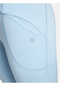 Deha Legginsy D02037 Błękitny Skinny Fit. Kolor: niebieski. Materiał: syntetyk #3