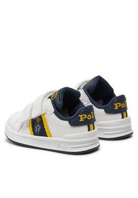Polo Ralph Lauren Sneakersy RL00206110 T Biały. Kolor: biały. Materiał: skóra