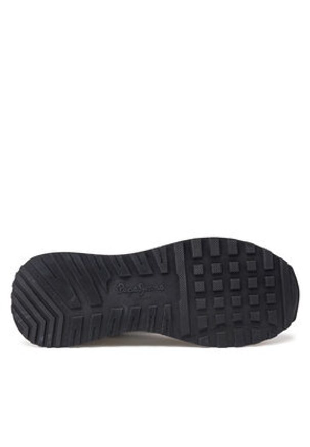 Pepe Jeans Sneakersy PLS60012 Biały. Kolor: biały. Materiał: zamsz, skóra