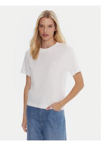 Quiksilver T-Shirt Essential EQWZT03196 Biały Regular Fit. Kolor: biały. Materiał: bawełna