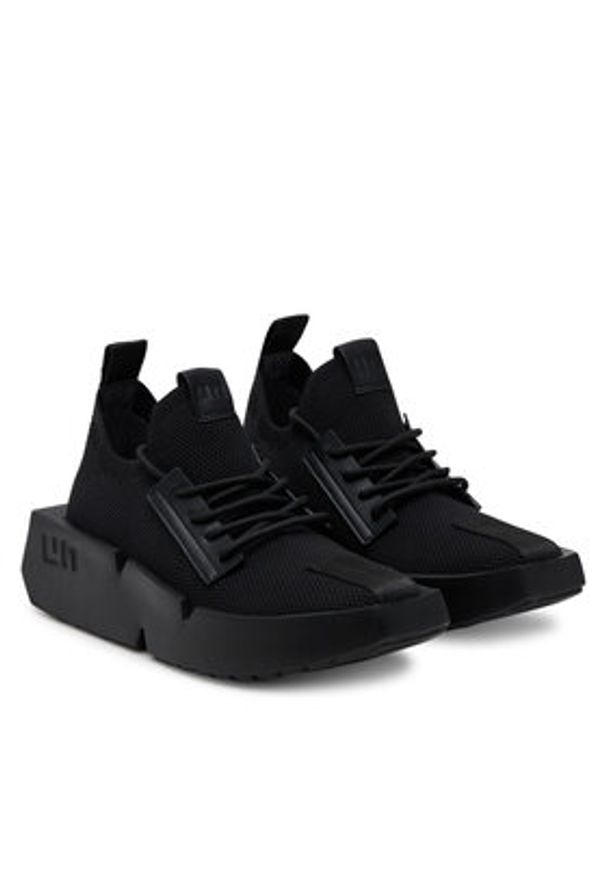 United Nude Sneakersy Mega Juno 1091201117 Czarny. Kolor: czarny. Materiał: materiał