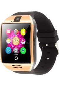 NoName - Smartwatch Q18 Czarny (5908222201685). Rodzaj zegarka: smartwatch. Kolor: czarny