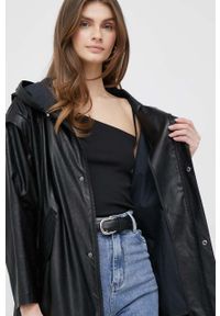 Sisley kurtka damska kolor czarny przejściowa. Kolor: czarny #3