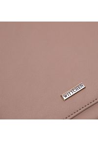 Wittchen - Damski plecak z ekoskóry pro-eco brązowy. Kolor: brązowy. Materiał: skóra ekologiczna. Wzór: paski. Styl: elegancki #3