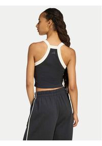 Adidas - adidas Top Seasonal Essentials Colorpop KC3936 Czarny Slim Fit. Kolor: czarny. Materiał: bawełna #5