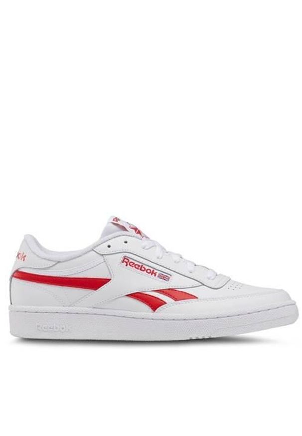 Buty do chodzenia męskie Reebok Club C Revenge. Zapięcie: sznurówki. Kolor: biały. Materiał: skóra. Szerokość cholewki: normalna. Model: Reebok Club. Sport: turystyka piesza