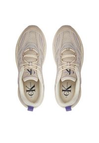 Calvin Klein Jeans Sneakersy Retro Tennis Su-Mesh Wn YW0YW00891 Écru. Materiał: mesh