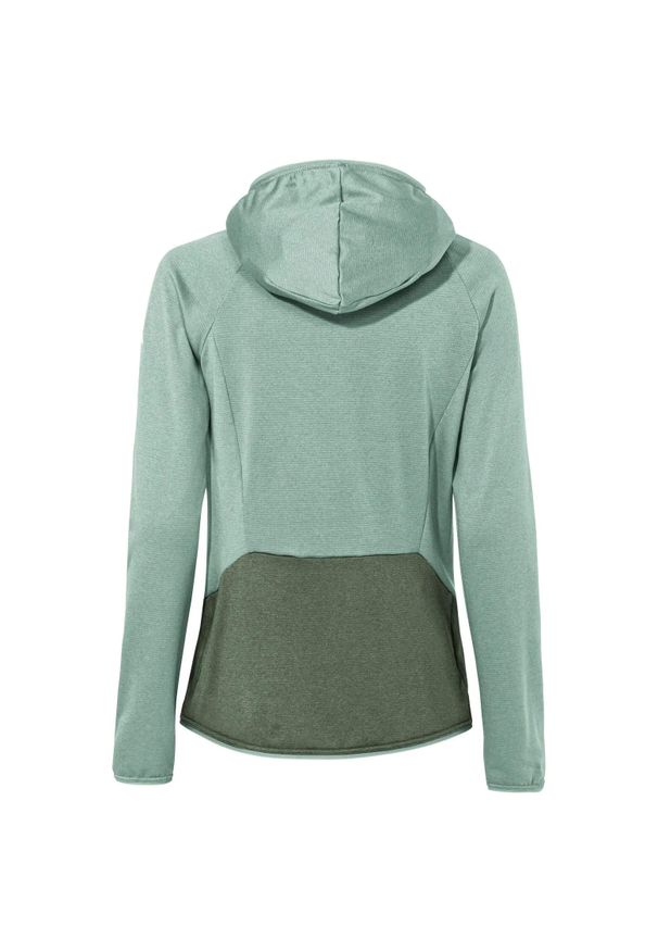 Vaude - Bluza damska z kapturem VAUDE Tekoa II. Typ kołnierza: kaptur. Kolor: zielony