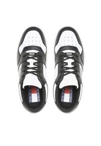 Tommy Jeans Sneakersy Basket Leather EM0EM01165 Czarny. Kolor: czarny. Materiał: skóra #3