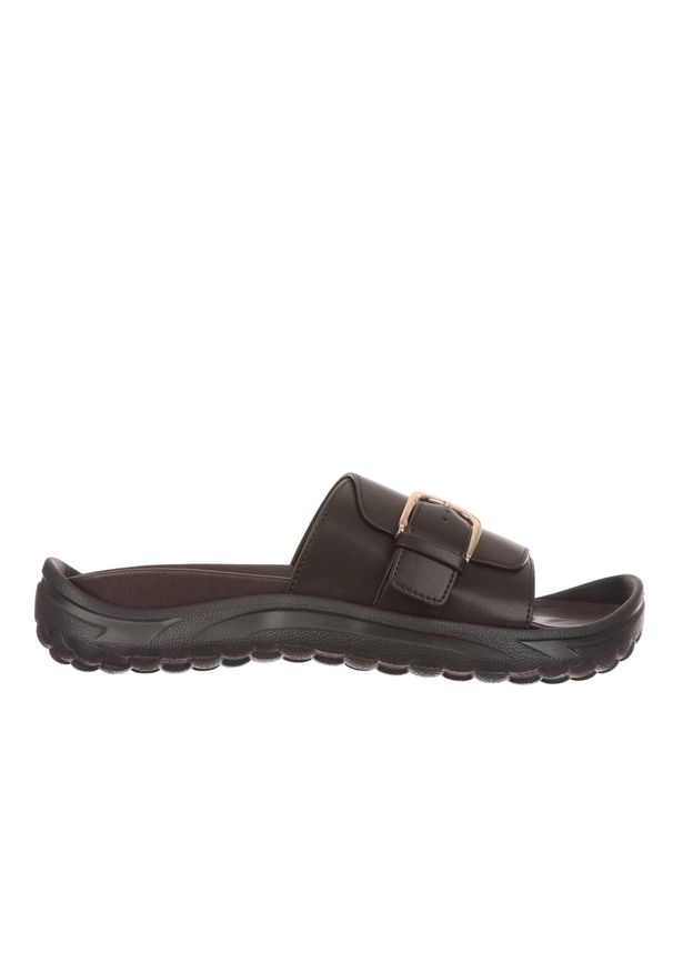 Damskie sandały MBT Nikko. Zapięcie: klamry. Kolor: brązowy. Materiał: skóra. Sezon: wiosna, lato