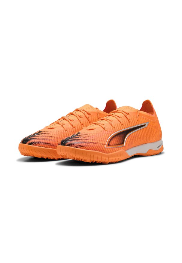 Puma - Buty piłkarskie unisex ULTRA 6 PRO CAGE TT PUMA. Kolor: żółty, wielokolorowy, czarny, czerwony, pomarańczowy. Szerokość cholewki: normalna. Sport: piłka nożna