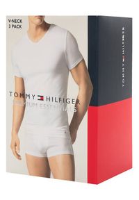 TOMMY HILFIGER - Tommy Hilfiger Komplet 3 t-shirtów 2S87903767 Czarny Regular Fit. Kolor: czarny. Materiał: bawełna #3