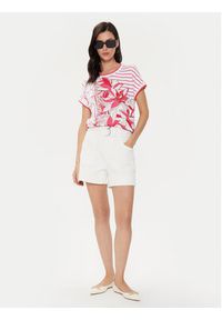 Olsen T-Shirt 11104811 Różowy Regular Fit. Kolor: różowy. Materiał: wiskoza #4