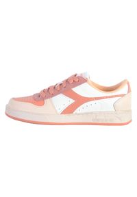 Diadora - Sneakersy damskie DIADORA MAGIC BASKET LOW ICONA WN. Kolor: pomarańczowy. Sport: turystyka piesza