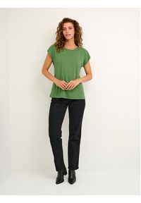 Kaffe T-Shirt Kalise Marie 10506680 Zielony Regular Fit. Kolor: zielony. Materiał: syntetyk #6