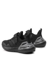 Adidas - adidas Sneakersy Rapidasport Bounce Sport Running Elastic Lace Top Strap Shoes HP2734 Czarny. Kolor: czarny. Materiał: materiał. Sport: bieganie #3
